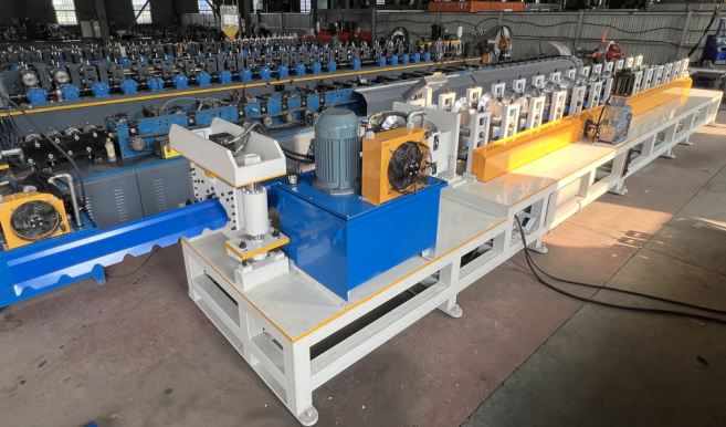 Roofing Ridge Cap Roll Forming Machine