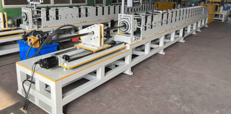 steel rolling shutter octagonal tube roll forming machine